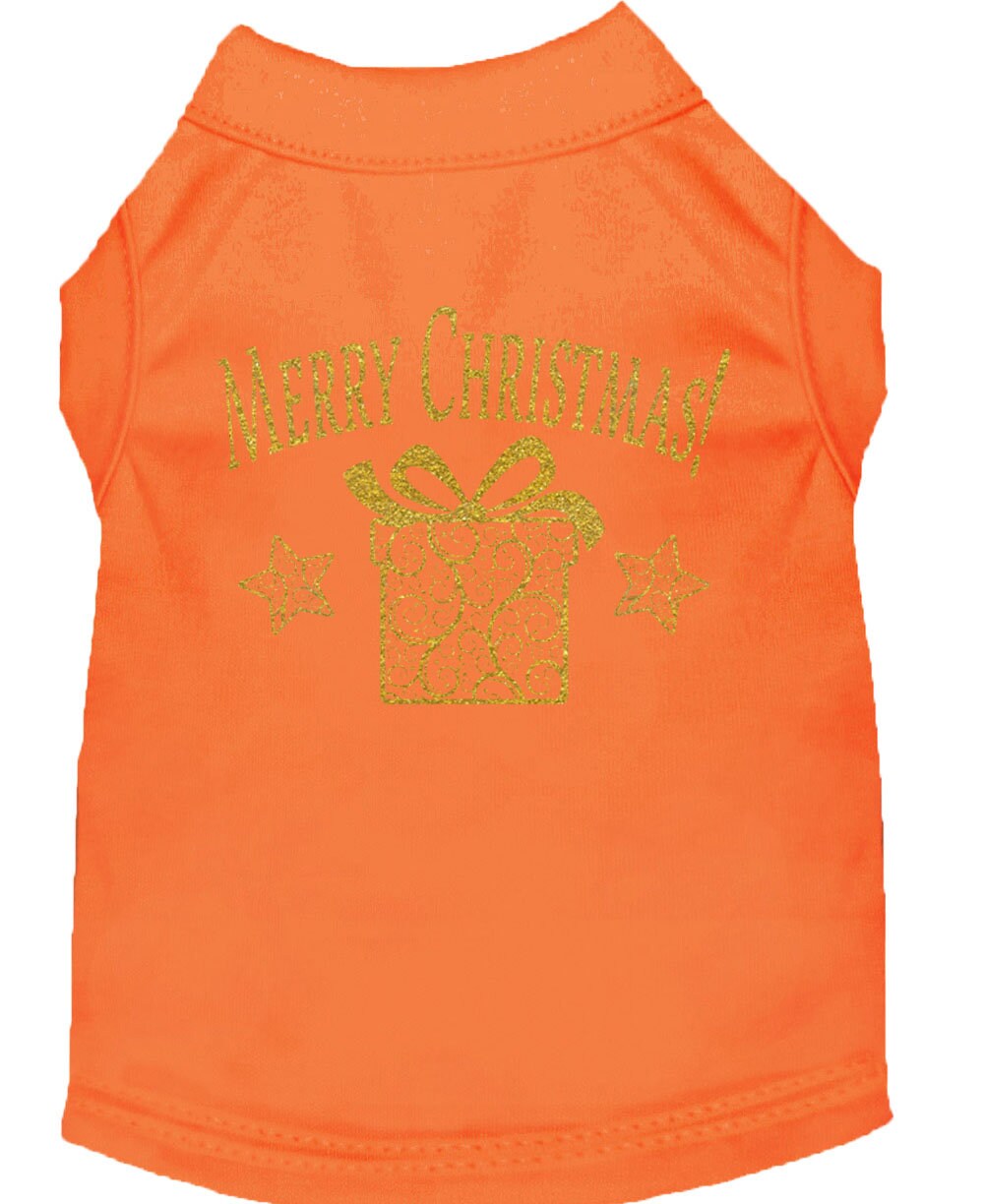 Christmas Pet Shirt, "Golden Christmas Present"