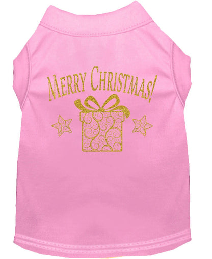 Christmas Pet Shirt, "Golden Christmas Present"