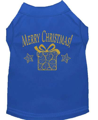 Christmas Pet Shirt, "Golden Christmas Present"
