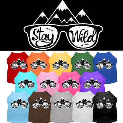 Pet Shirt  "Stay Wild"