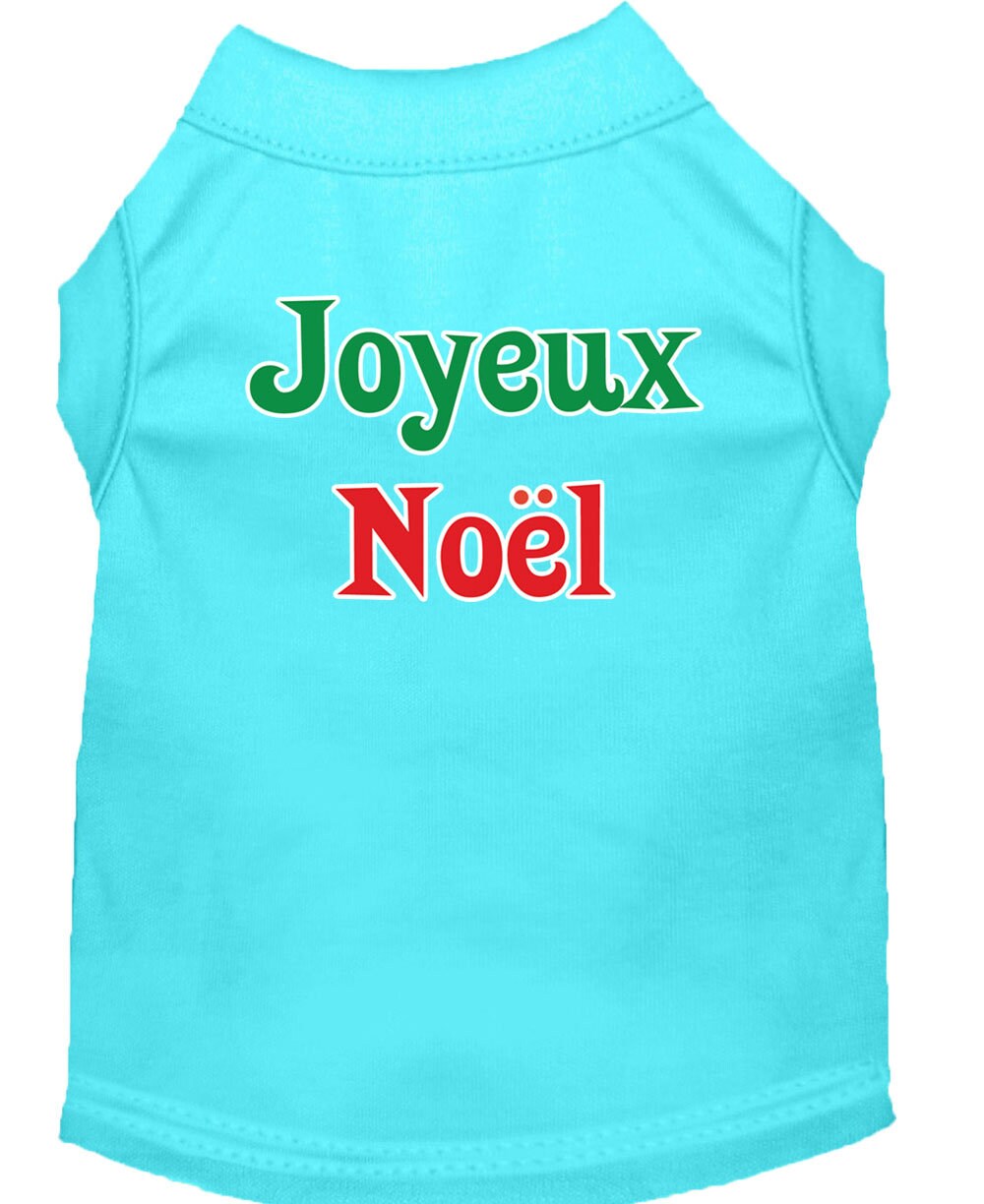 Christmas Pet Shirt, "Joyeux Noel"