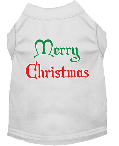 Christmas Pet Shirt, "Merry Christmas"