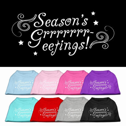 Christmas Pet Shirt, "Season's Greetings"
