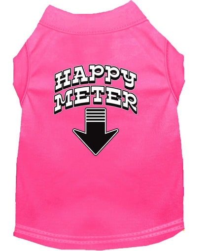 Pet Shirt "Happy Meter"