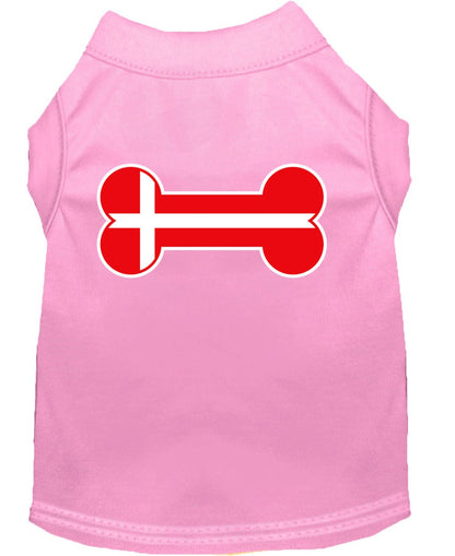 Pet Shirt "Bone Flag Denmark"