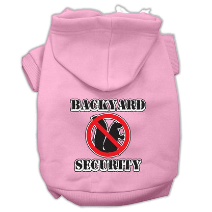 Pet Hoodie "Backyard Security"