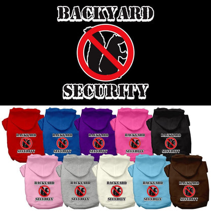 Pet Hoodie "Backyard Security"