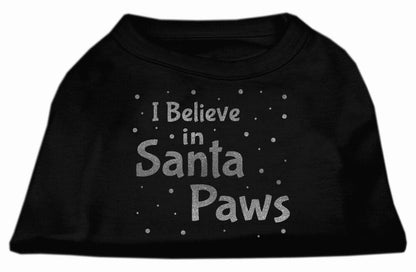 Christmas Pet Shirt, "I Believe In Santa Paws"
