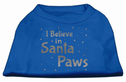 Christmas Pet Shirt, "I Believe In Santa Paws"