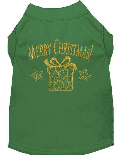 Christmas Pet Shirt, "Golden Christmas Present"