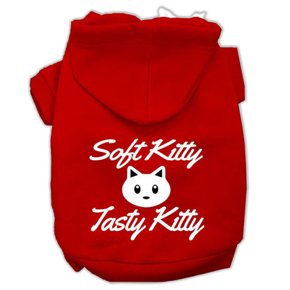Pet Hoodie "Soft Kitty, Tasty Kitty"