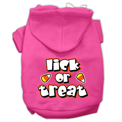 Halloween Pet Hoodie "Lick or Treat"