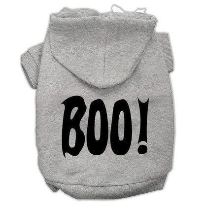 Halloween Pet Hoodie Screen Printed, "Boo"