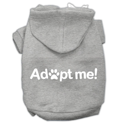Pet Hoodie Screen Print "Adopt Me"