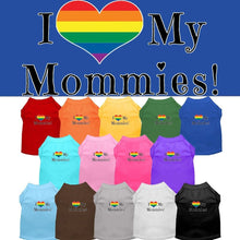 Pet Shirt "I Heart My Mommies"