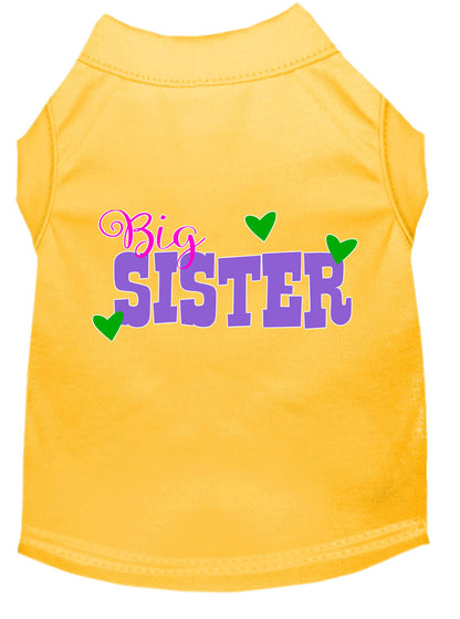 Pet Shirt "Big Sister"