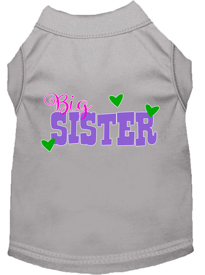 Pet Shirt "Big Sister"