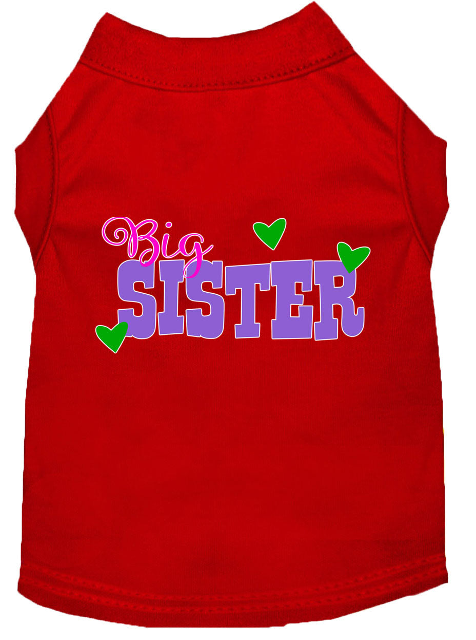 Pet Shirt "Big Sister"