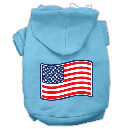 Pet Hoodie "Paws And Stripes"