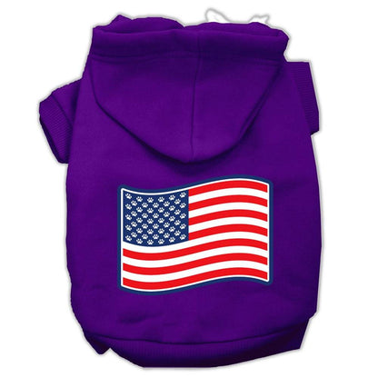 Pet Hoodie "Paws And Stripes"