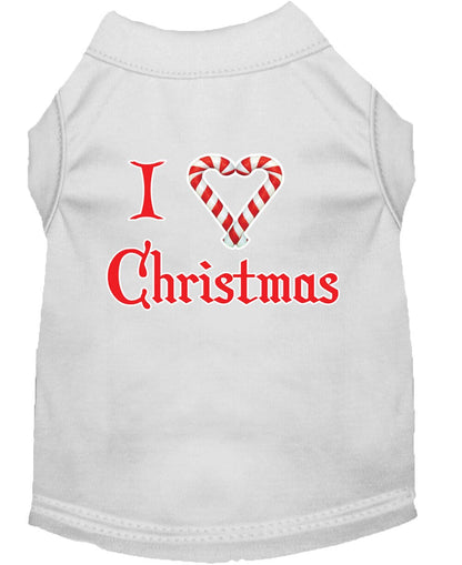 Christmas Pet Shirt, "I Heart Christmas"