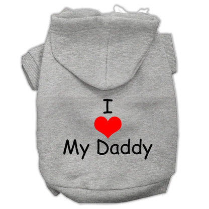 Pet Hoodie "I Love My Daddy"