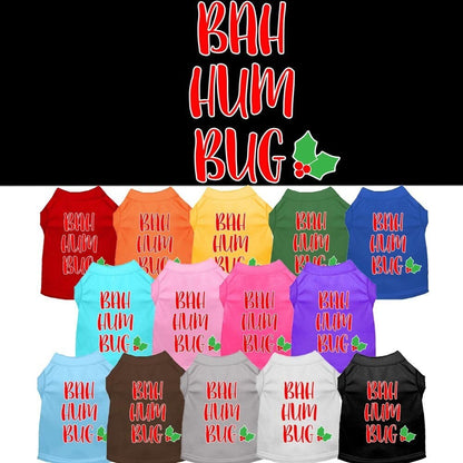 Christmas Pet Dog & Cat Shirt "Bah Humbug"