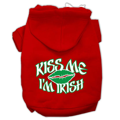 Pet Hoodie "Kiss Me I'm Irish"