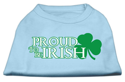 Pet Shirt "Proud To Be Irish"