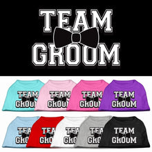 Pet Shirt "Team Groom"