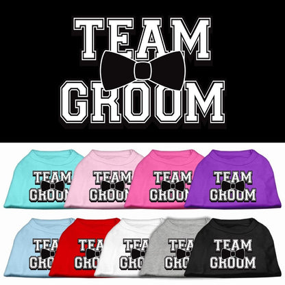 Pet Shirt "Team Groom"