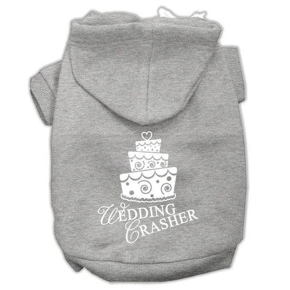 Pet Hoodie Screen Printed, "Wedding Crasher"