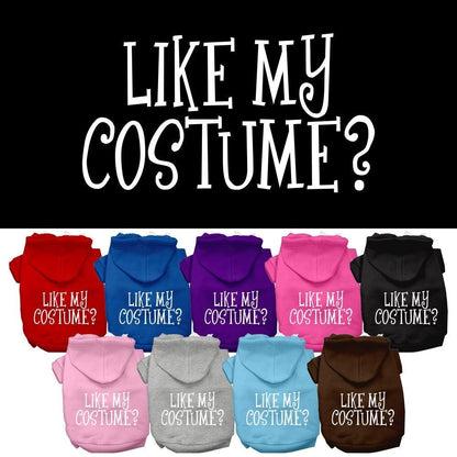 Halloween Pet Hoodie, "Like My Costume?"