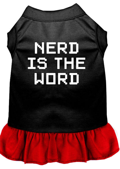 Pet Dress "Nerd Is The Word"