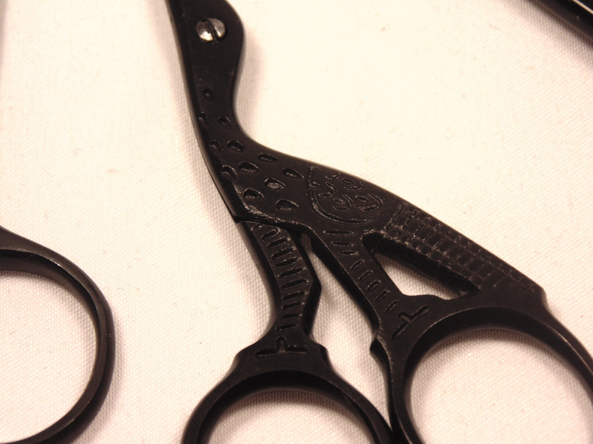 Sewing Scissor collection of 4 (matte black premium)