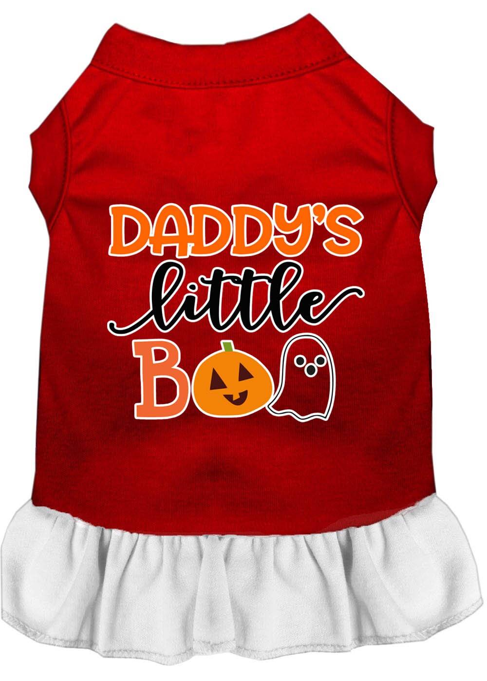 Halloween Pet Dress "Daddy's Little Boo"