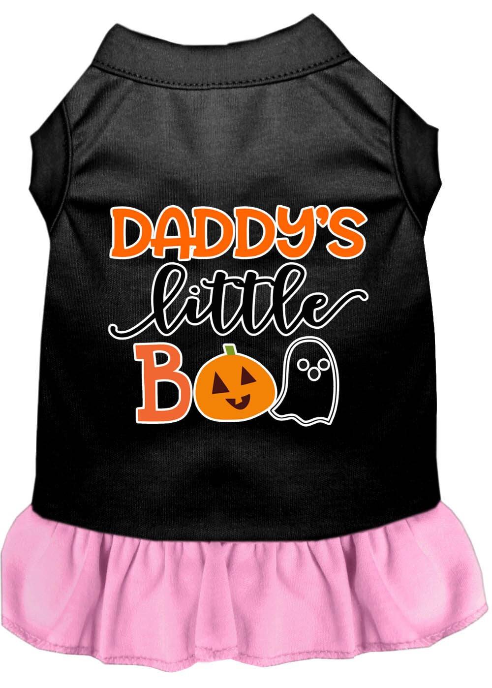 Halloween Pet Dress "Daddy's Little Boo"