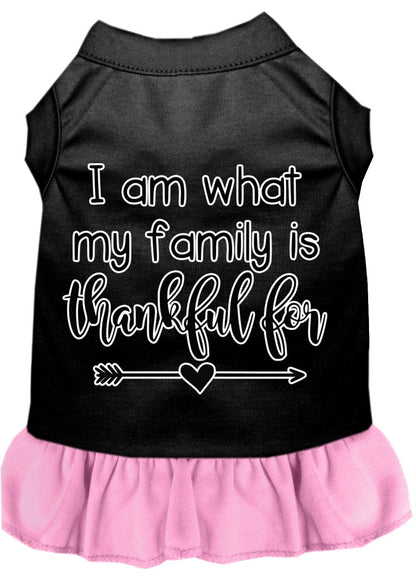 Pet Dress "I Am What My Family Is Thankful For"