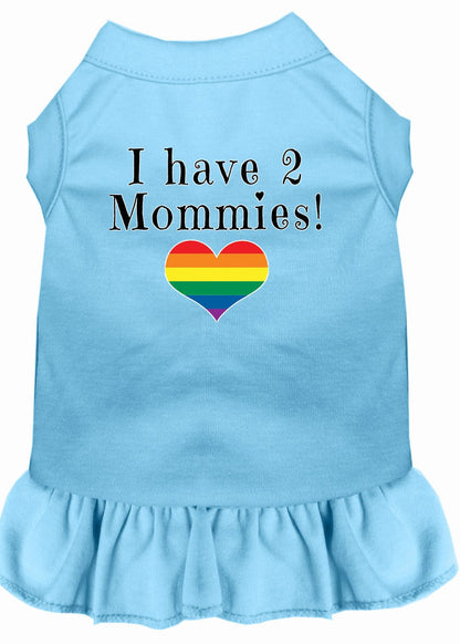 Pet Dress "I Have Two Mommies"