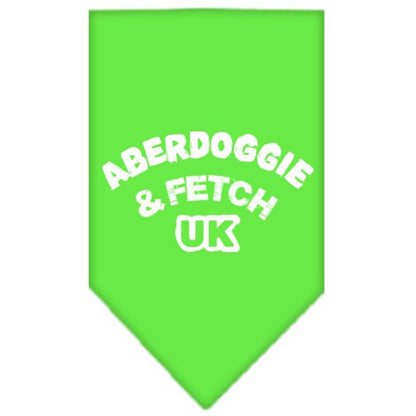 Pet and Dog Bandana Screen Printed,  "Aberdoggie & Fetch UK"