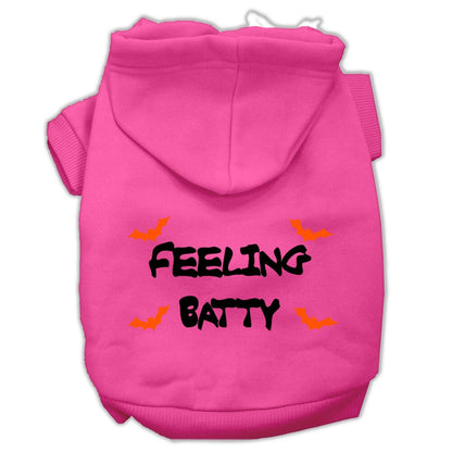 Halloween Pet Hoodie "Feeling Batty"