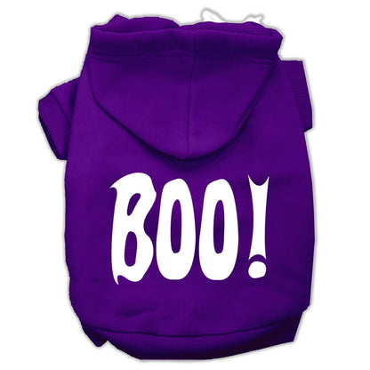 Halloween Pet Hoodie Screen Printed, "Boo"
