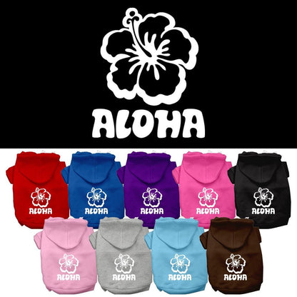 Pet Hoodie "Aloha Flower"