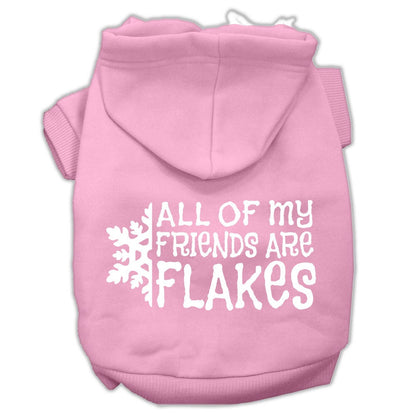 Christmas Pet Hoodie "All Of My Friends Are Flakes"