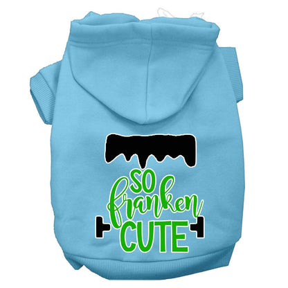 Halloween Pet Hoodie "So Franken Cute"