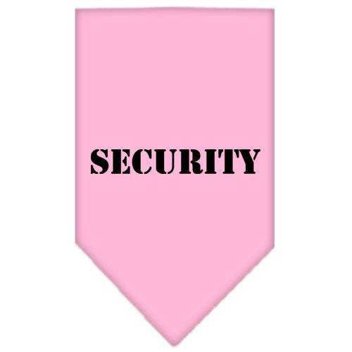 Pet and Dog Bandana Screen Printed, "Security"