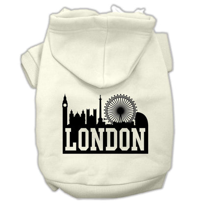 Pet Hoodie "London Skyline"