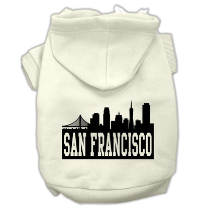 Pet Hoodie "San Francisco Skyline"