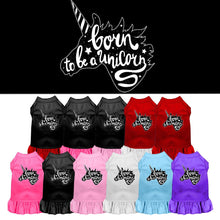 Pet Dress "Born To Be A Unicorn"