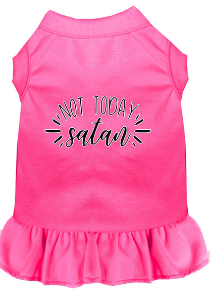 Pet Dress "Not Today Satan"